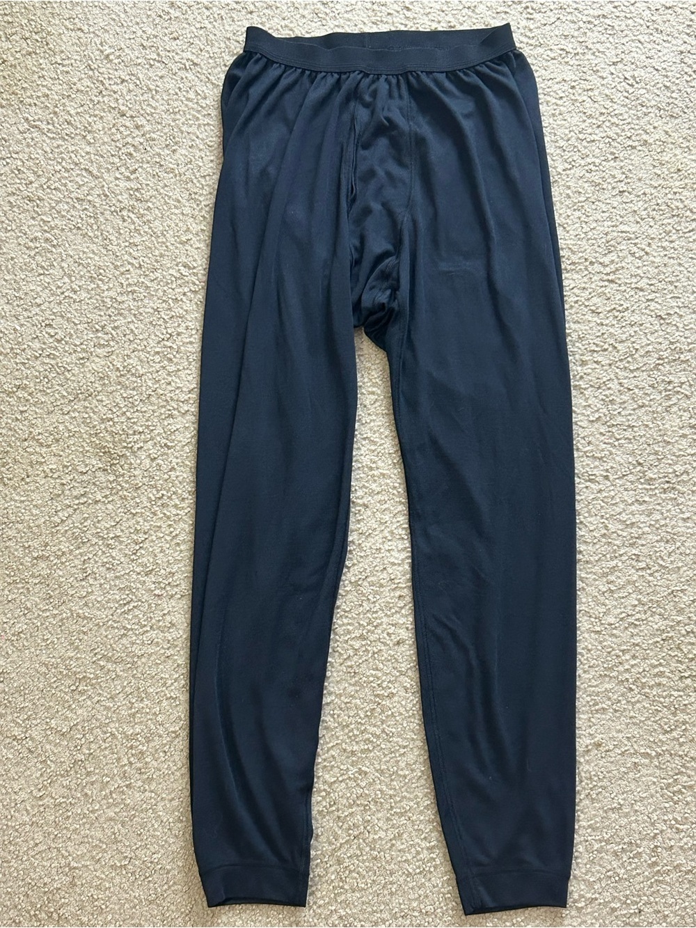 Vintage Patagonia Capilene Base Layer Pants Mens XL Black Bottoms USA Made - Picture 1 of 9